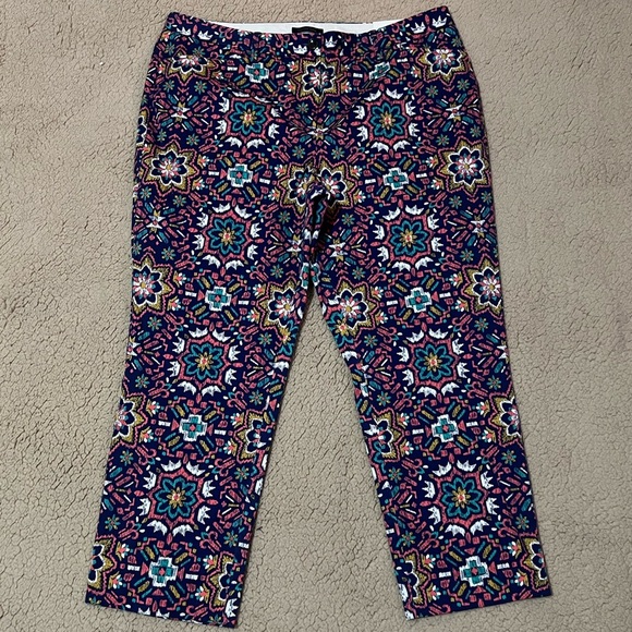 🖤 New Lands End Chino Pants Mid-Rise Straight Leg Pants🖤 - Picture 1 of 7